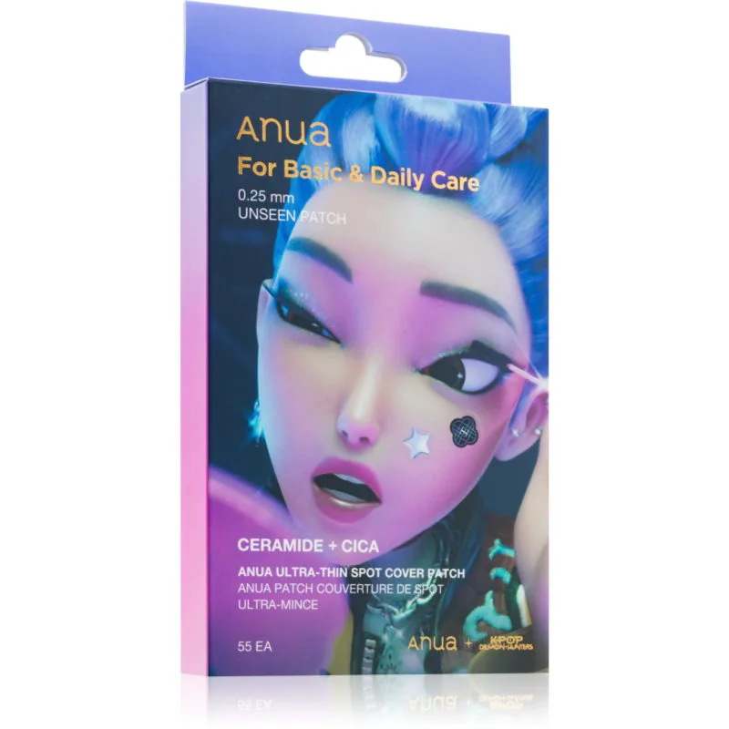 Anua K-Pop Demon Hunters Ultra-Thin Spot Cover Patch έμπλαστρα για προβληματκή επιδερμίδα 55 τμχ