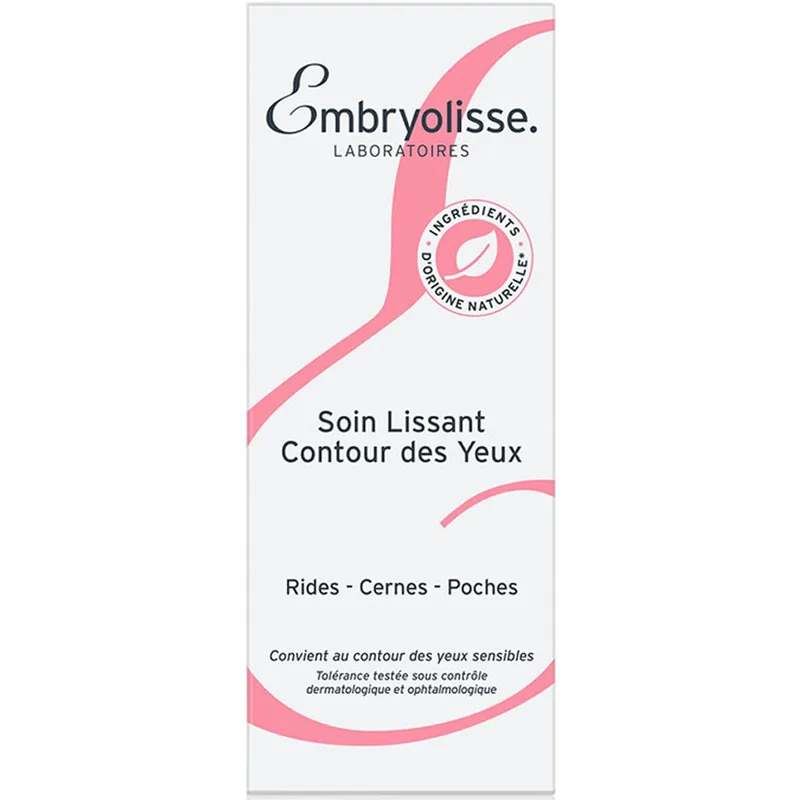 Embryolisse Smoothing Eye Contour Care Φροντίδα Ματιών για Πρώτες Ρυτίδες, Μαύρους Κύκλους & Σακούλες 15ml