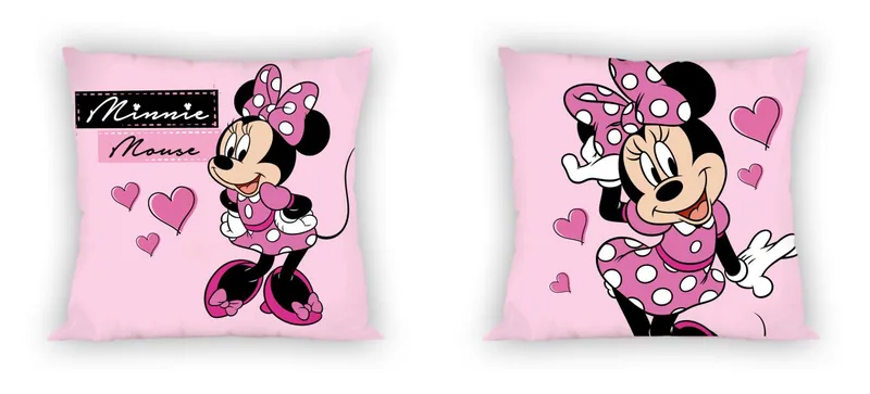 Μαξιλάρι Διακοσμητικό Polyester 40x40εκ. Minnie 62 Digital Print Disney Dimcol (Ύφασμα: Polyester) - Disney - 2120622601106299