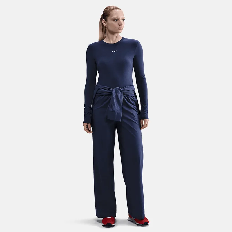 Nike Sporstwear Chill Knit Γυναικεία Cropped Μπλούζα με Μακρύ Μανίκι (9000232662_86381)