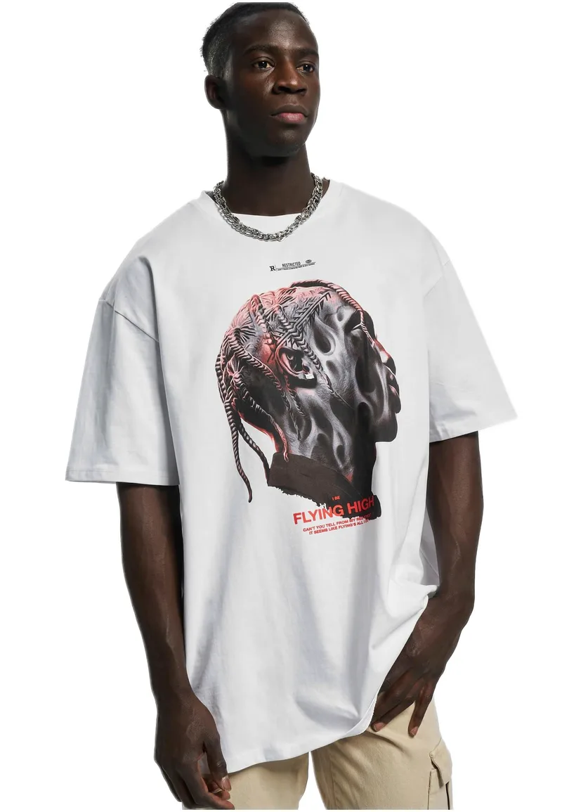 Flying High Oversize Tee Mister Tee MT1981-00220 White