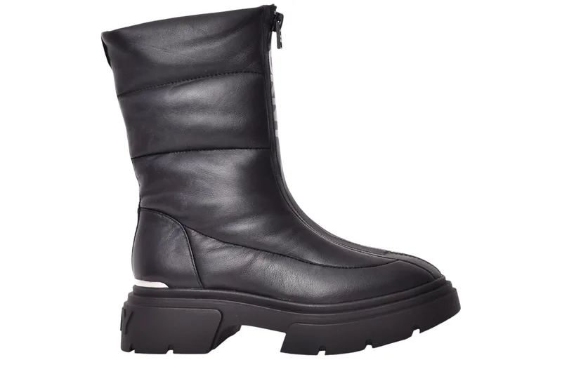 Μποτάκια DKNY Μεσαίο Fiza Zip Up Winter K4419113-BLK Γυναικείο