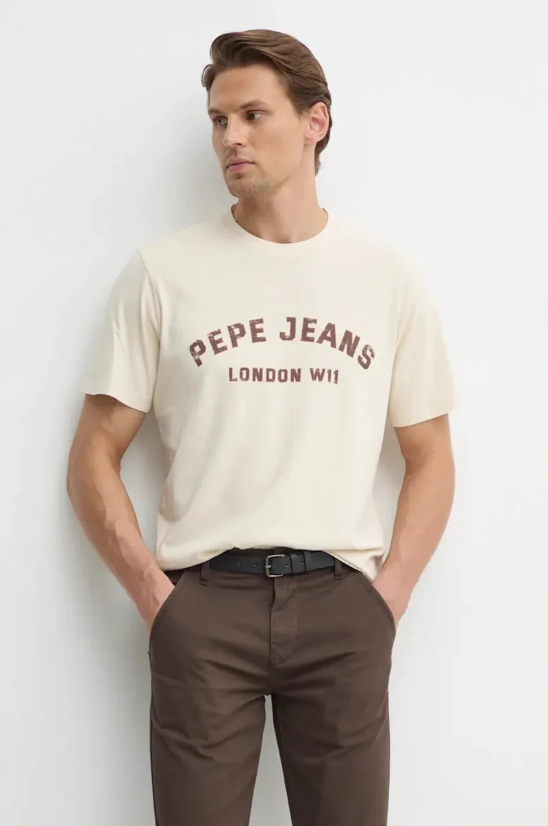 Βαμβακερό μπλουζάκι Pepe Jeans ALDRIDGE