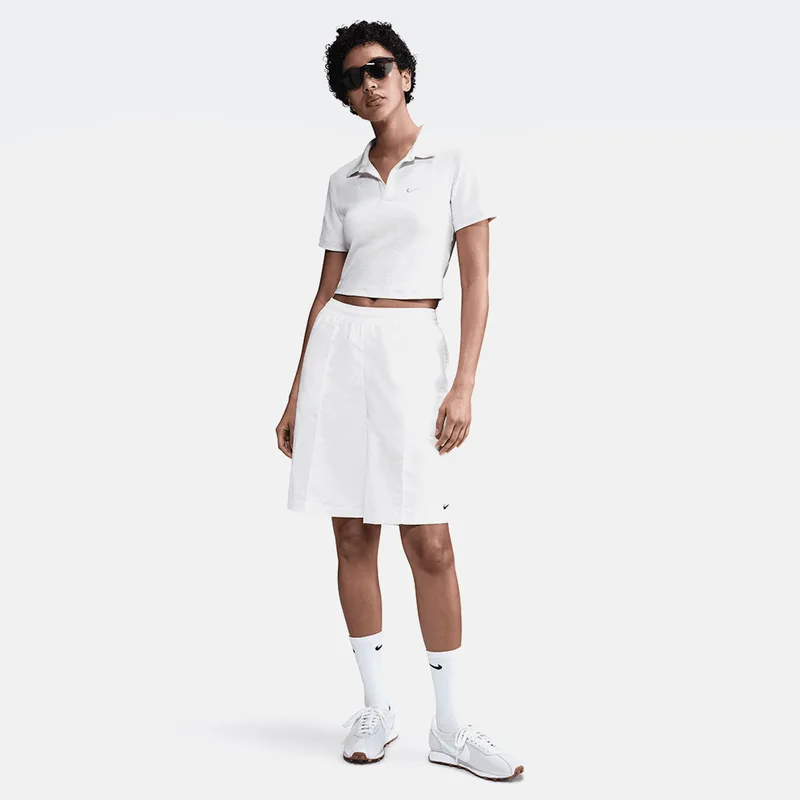 Nike Sportswear Essentials Γυναικείο Crop Polo T-Shirt (9000232570_86371)