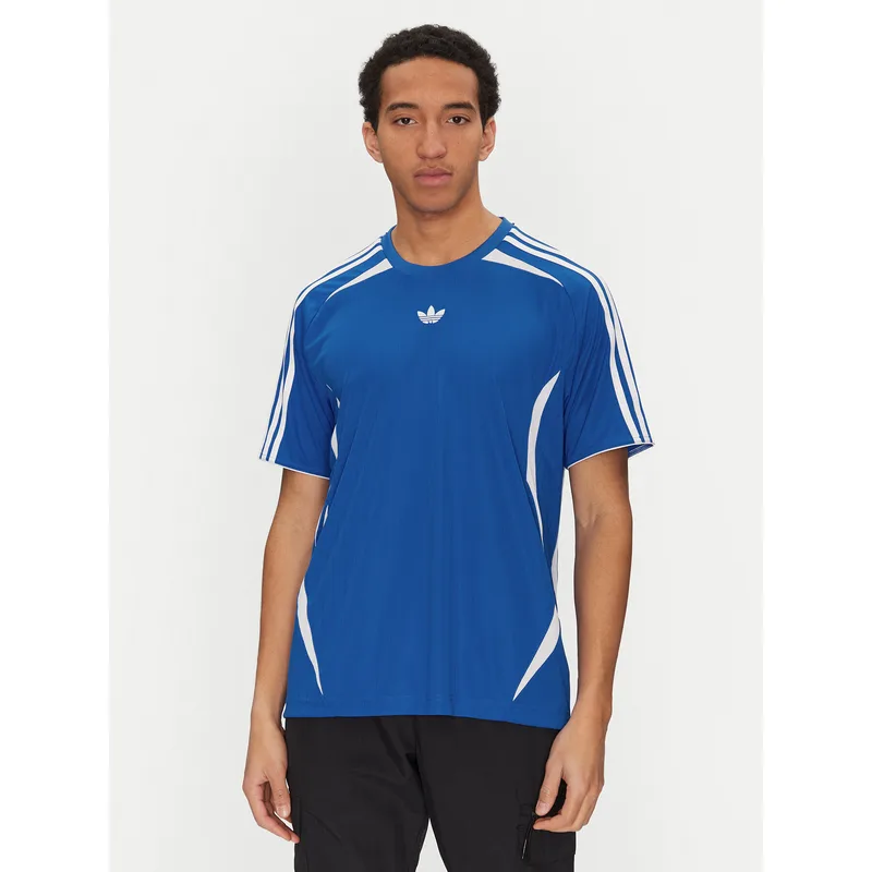 adidas T-Shirt adicolor Teamgeist JP1114 Μπλε Loose Fit