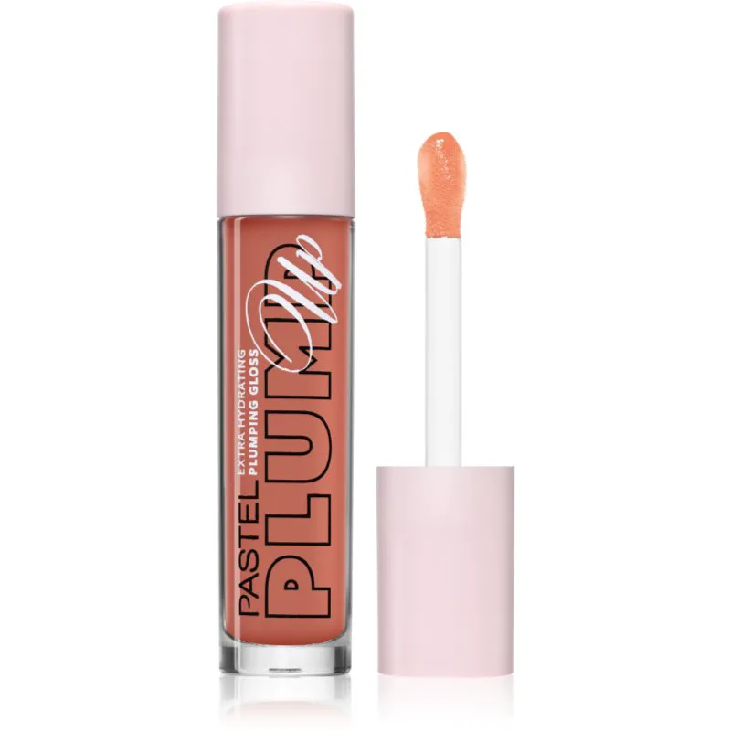 Pastel Plump Up ενυδατικό λιπ γκλος για αύξηση του αποτελέσματος απόχρωση 208 Shimmer Nude 5.3 ml