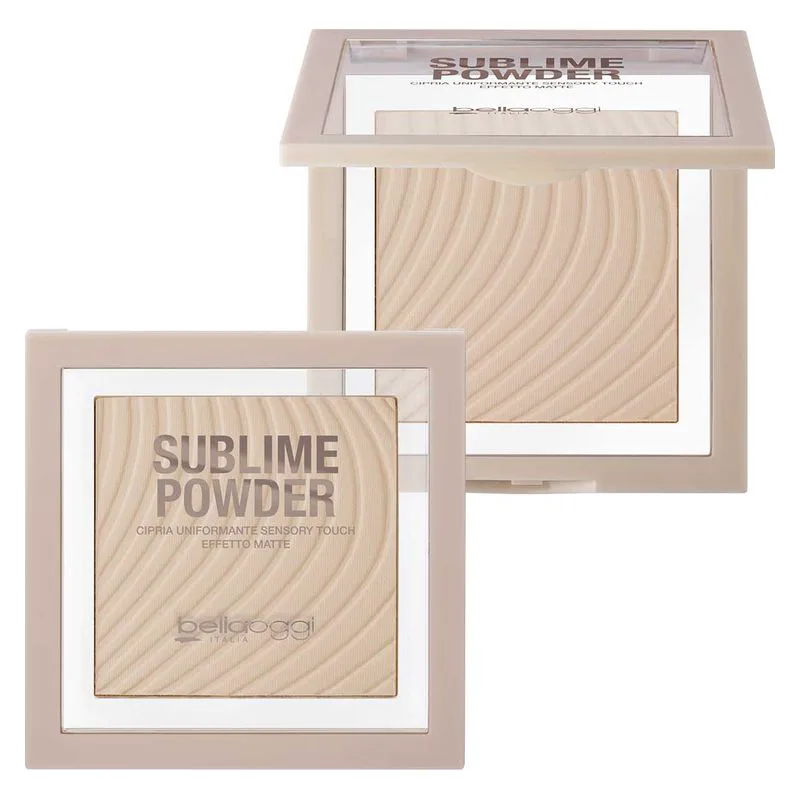 Bellaoggi Sublime - Sensory Touch Mattifying Powder Shine Effect Poreless Medium Light