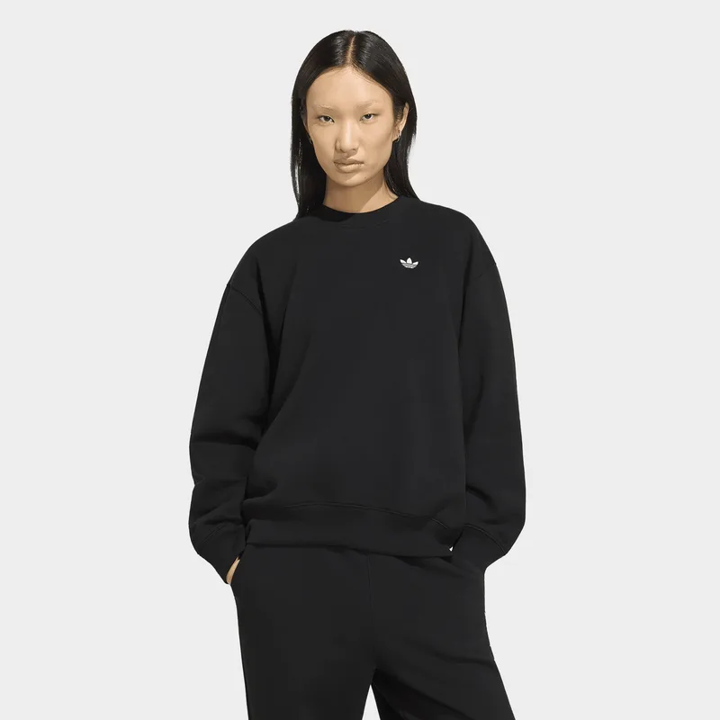 adidas Originals W Essentials Crew Long Fleece Os (9000285169_1469)
