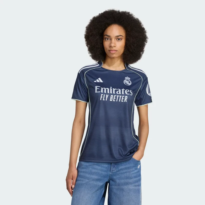 adidas Real Madrid FC 2025/26 Away Γυναικεία Ποδοσφαιρική Φανέλα (9000249596_24222)