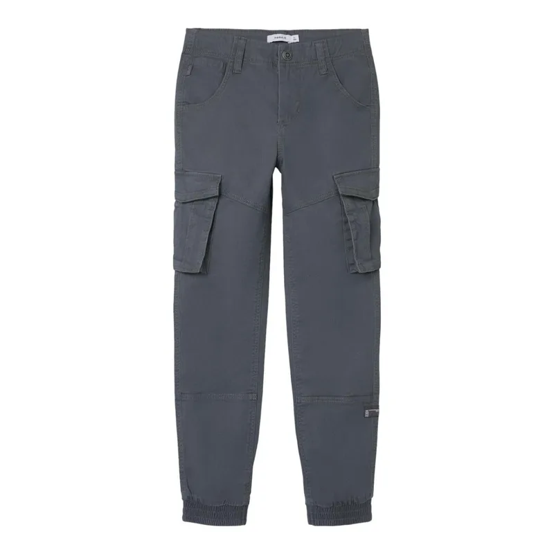Παντελόνι cargo αγόρι name it-13151735-Lava Smoke