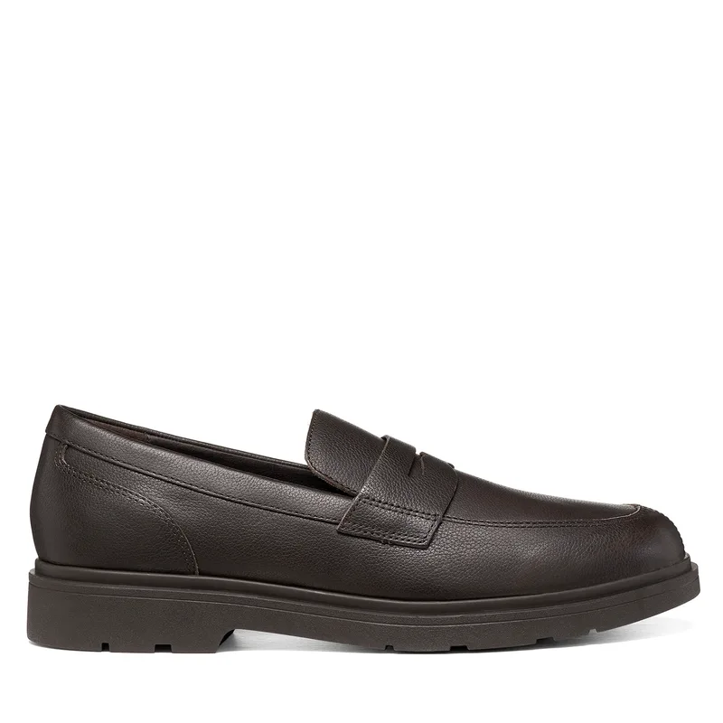 Μοκασίνια Geox U Spherica Ec1 B U66CJC 00047 C6009 Σκούρο καφέ