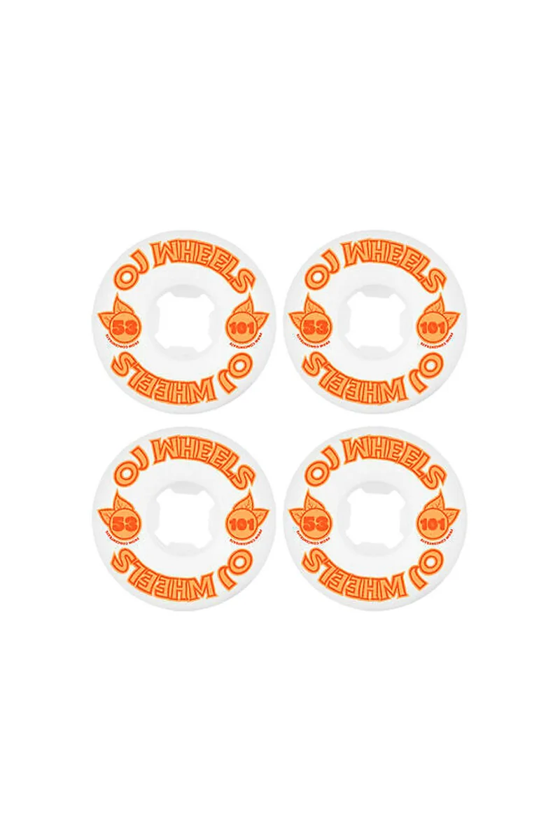 OJ Ροδάκια OJ WHEELS FROM CONCENTRATE HARDLINE 101A - ΛΕΥΚΟ-OJW-SKW-3254-WHITE