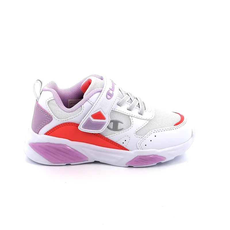 Παιδικό Αθλητικό Παπούτσι για Κορίτσι Champion Wave G Ps Low Cut Shoe με Φωτάκια Χρώματος Λευκό S32782-WW004