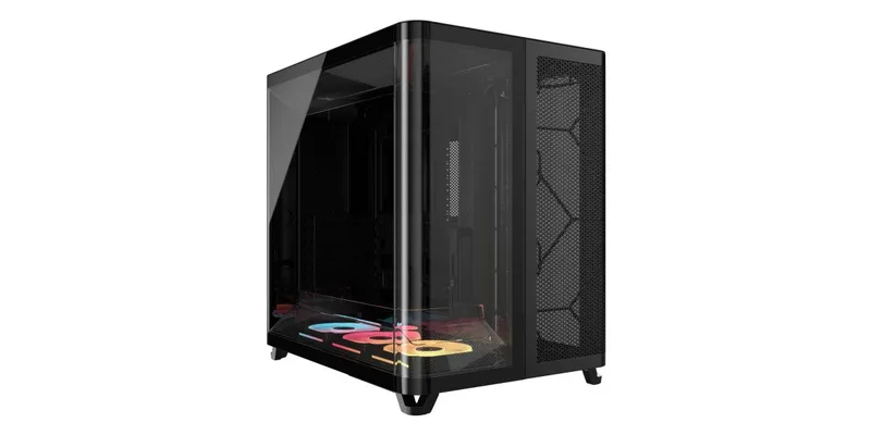 CORSAIR Geh Midi AIR 5400 LX-R LINK Tempered Glass Black