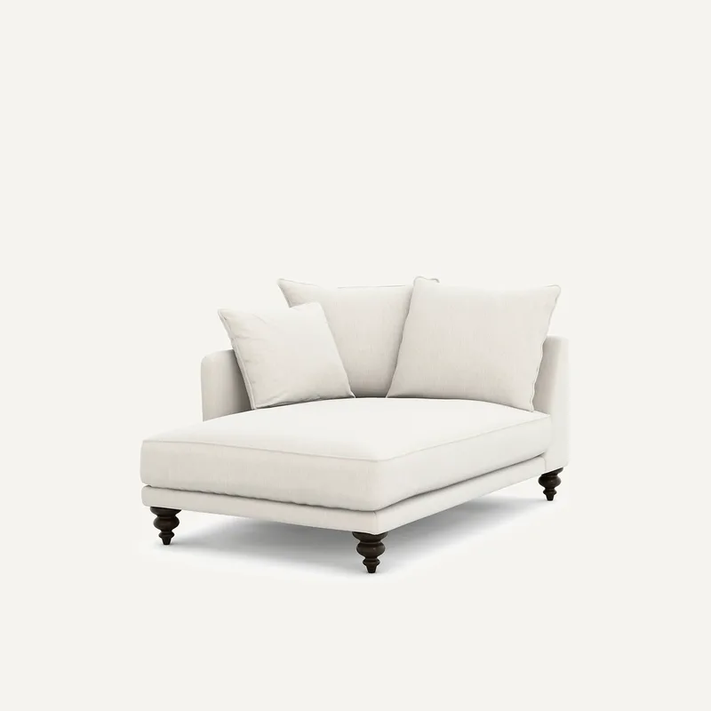 Ανάκλιντρο από βελούδινο chenille Μ150xΠ105xΥ93cm