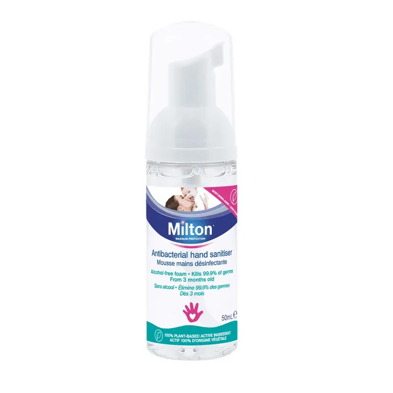 Milton Hand sanitizing hand mousse 50ml