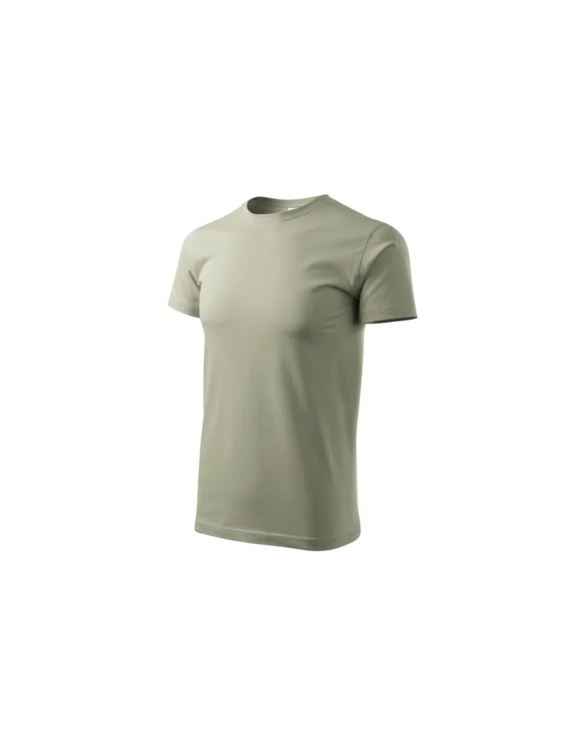 Malfini Basic Ανδρικό Διαφημιστικό T-shirt Κοντομάνικο σε Χακί Χρώμα MLI-12928