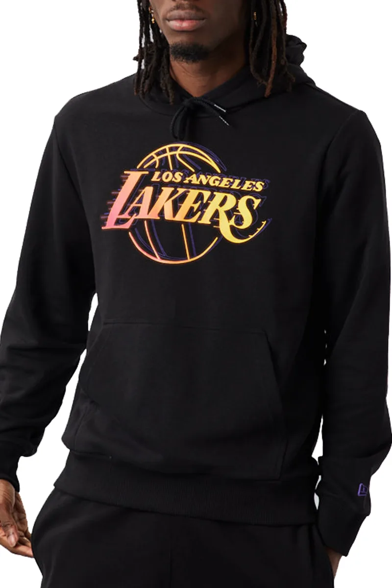 Μπλούζα Μακρυμάνικη New Era NBA Neon Fade LA Lakers Hoodie 60284693-001 Ανδρικό