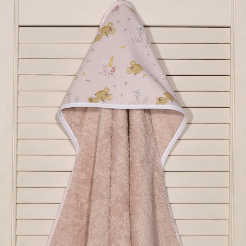 Βρεφική Κάπα 75x75 Baby Oliver 412-1 Ροζ