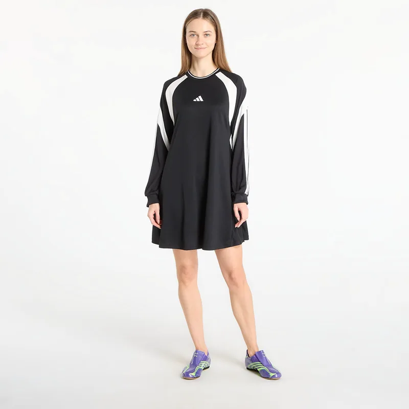 Φόρεμα adidas House Of Tiro Dress Black/ Off White/ White XS