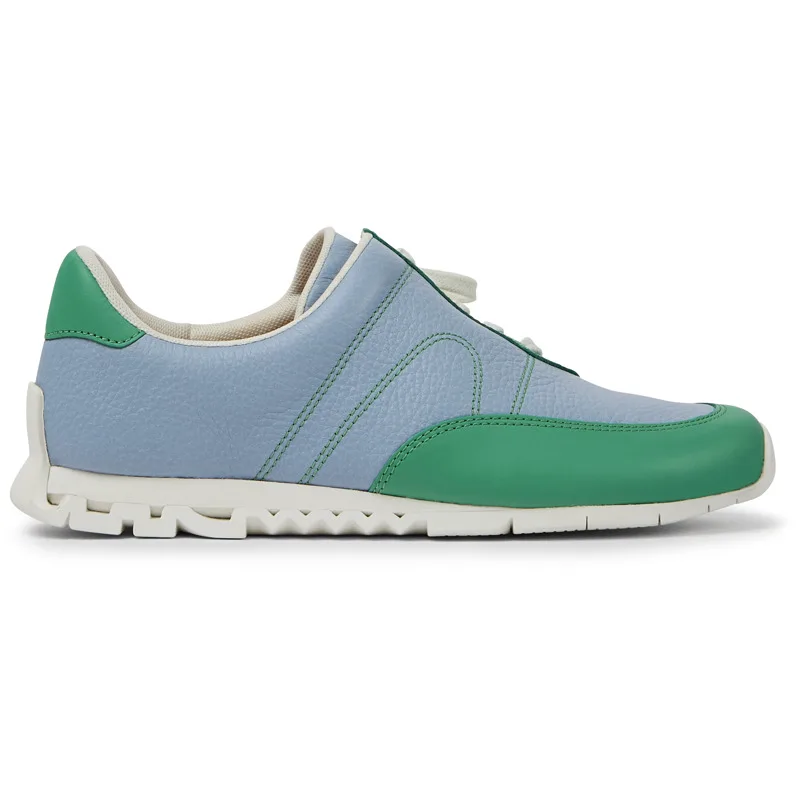 CAMPER Twins - Sneakers Για Γυναικεία - Μπλε,Πράσινο, Μέγεθος , Smooth leather