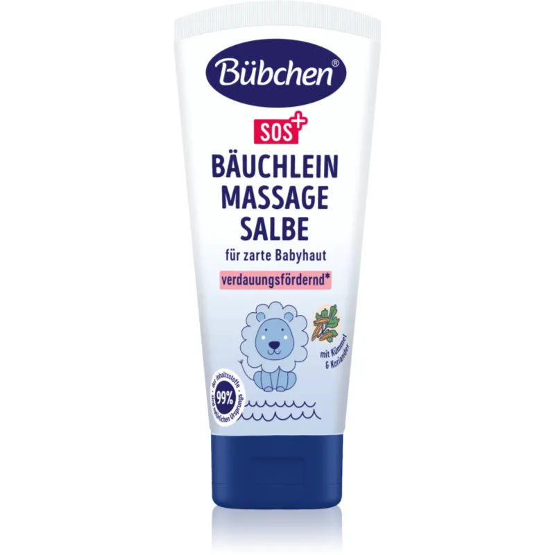Bübchen SOS Tummy Massage βάλσαμο για μασάζ σε κοιλιά που πονάει 50 ml