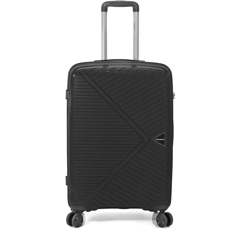 Βαλίτσα Μεσαία Με Προέκταση BENZI Μαύρο BZ5710 41 x 67 x 24-29 cm.