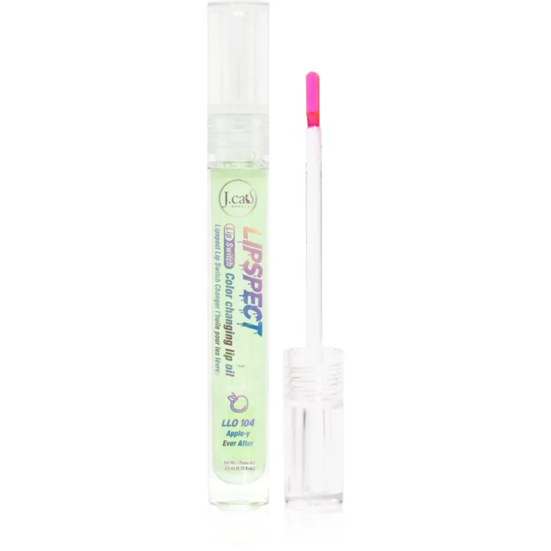 J.Cat Beauty Lipspect Έλαιο για τα χείλη με μεταβαλλόμενο χρώμα απόχρωση 104 Appley Ever After 3 ml
