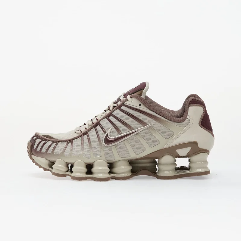 Sneakers Nike W Shox Tl Light Bone/ Burgundy Crush-Mink Brown EUR 40.5