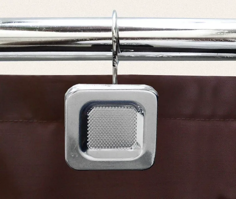 Κρίκοι Κουρτίνας Μπάνιου 12τμχ San Lorentzo Caree Chrome