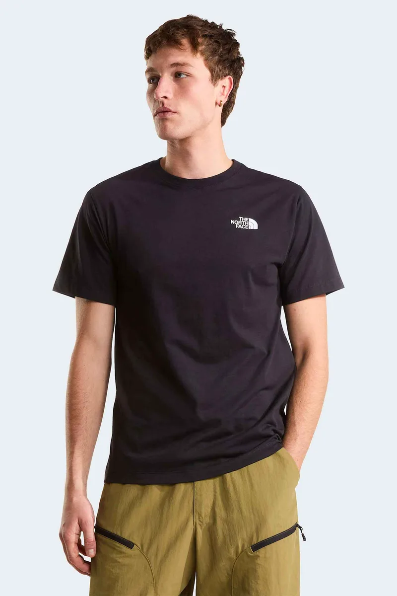 The North Face ανδρικό T-shirt "NSE Box Regular" - NF0A8GV2JK31 Μαύρο