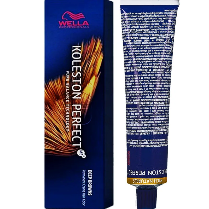 Wella Koleston Perfect Me professional hair dye 60 ml 7/31 Medium blonde ash golden