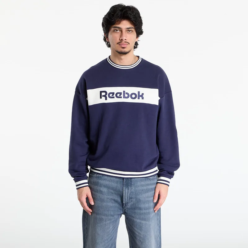 Φούτερ Reebok Lawn Club Crew Sweat Vector Navy XL