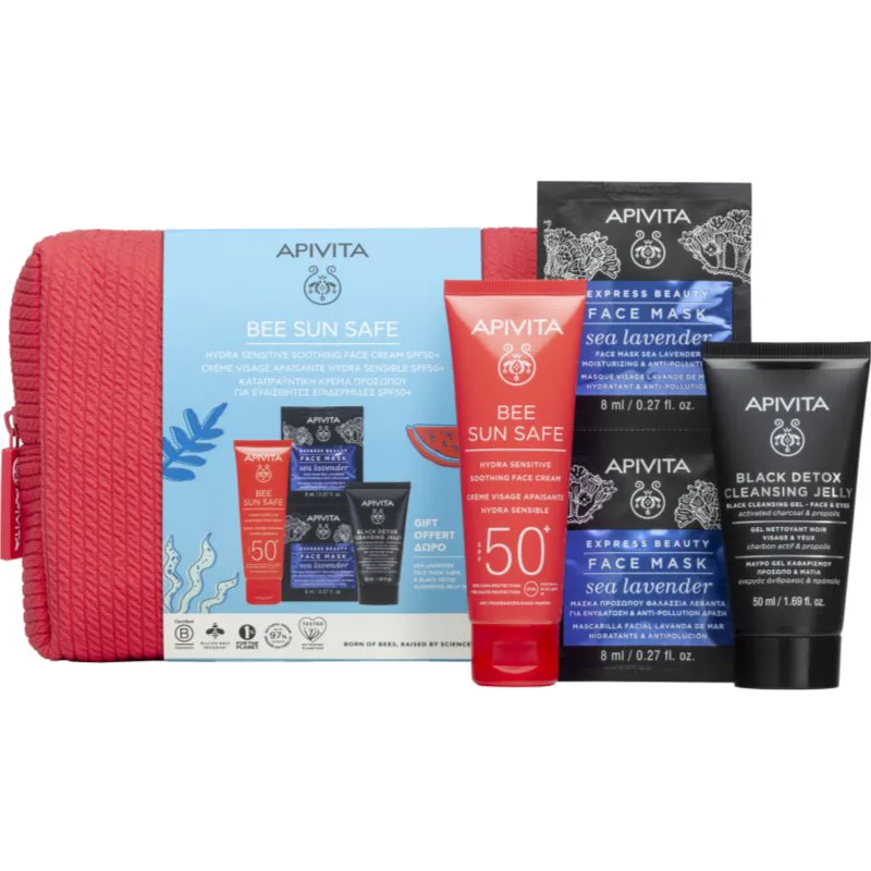 Apivita Bee Sun Safe Hydra Sensitive Gift Set σετ δώρου SPF 50+