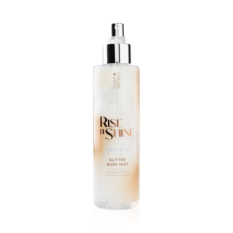 BODY MIST RISE N SHINE ΜΕ GLITTER THIRST TRAP 200ML