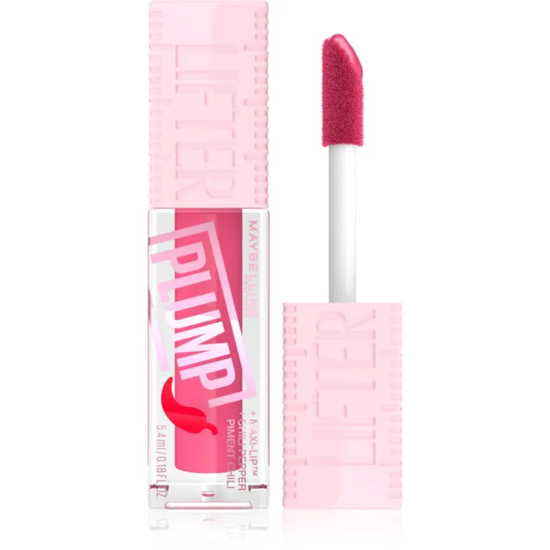 MAYBELLINE NEW YORK Lifter Plump λιπ γκλος για αύξηση του αποτελέσματος απόχρωση 003 Ροζ Sting 5.4 ml