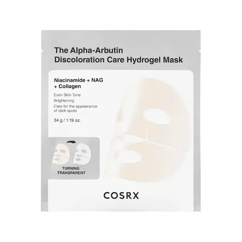 COSRX The Alpha-Arbutin Discoloration Care Hydrogel Mask