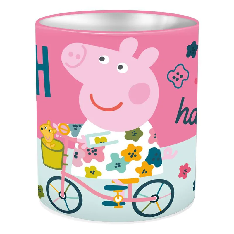 ΜΟΛΥΒΟΘΗΚH PEPPA PIG ΜΕΤΑΛΛΙΚΗ 10Χ11cm