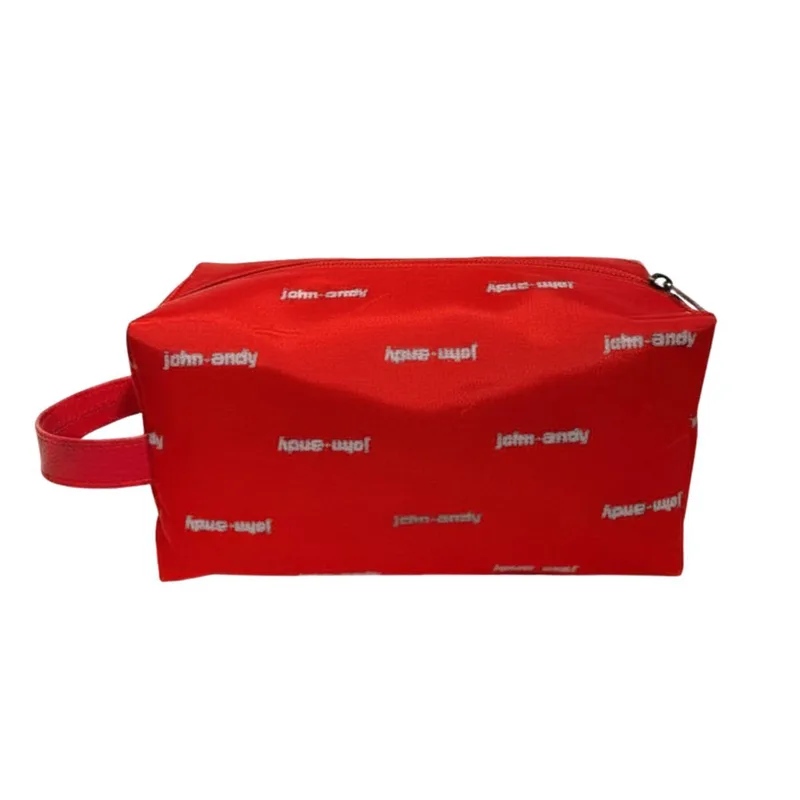 JOHN ANDY UNISEX NESSESER BAG Κόκκινο