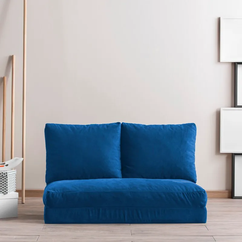 Διθέσιος Καναπές-Κρεβάτι Taida - Blue 859Ftn1266 (120x26x68)
