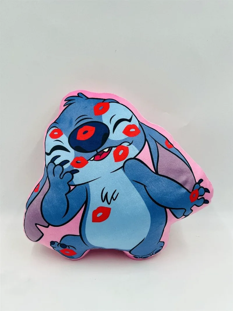 Μαξιλάρι 3D Disney Home Stitch 616 35 cm Ροζ 100% Velboa