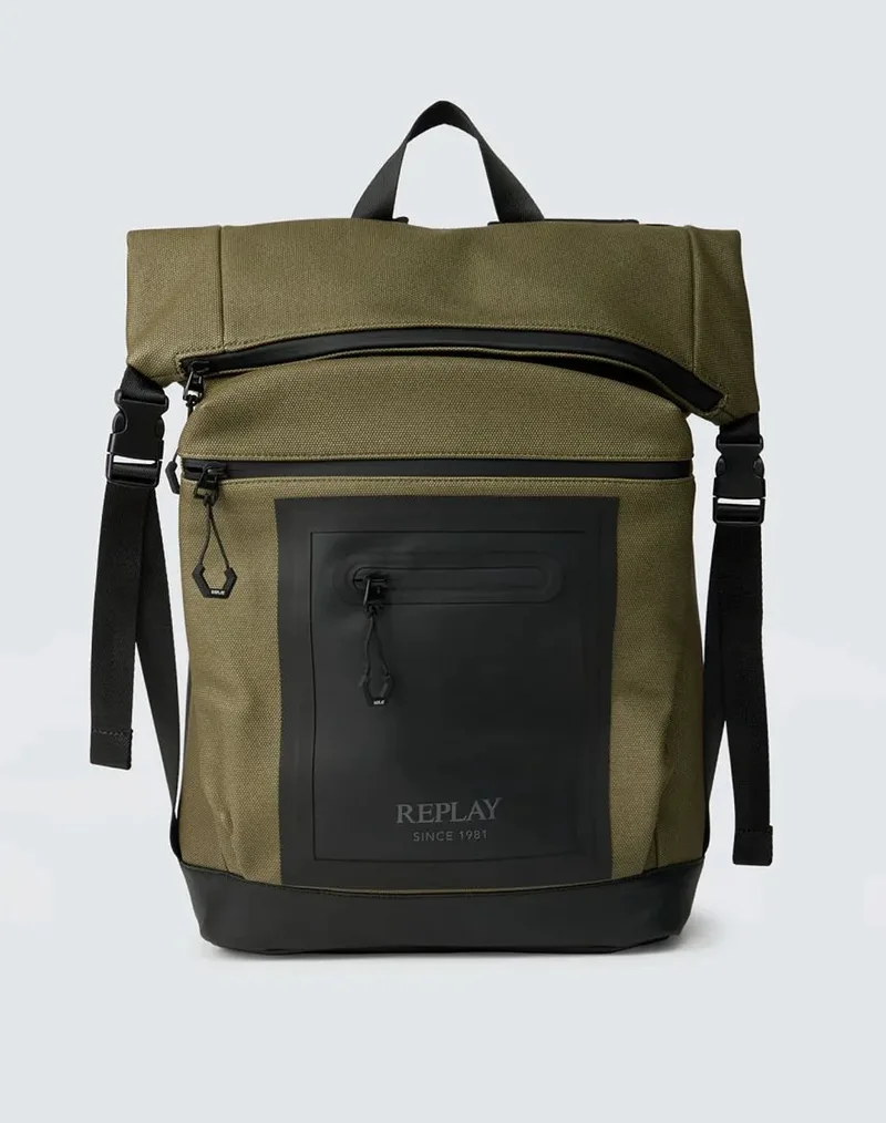 REPLAY ΣΑΚΙΔΙΟ ΠΛΑΤΗΣ FM3818.000.A0515B-0844 Olive