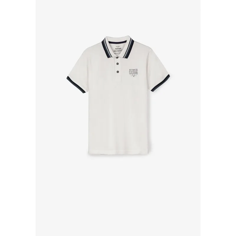 Μπλούζα polo αγόρι Tiffosi-10049198-101-White