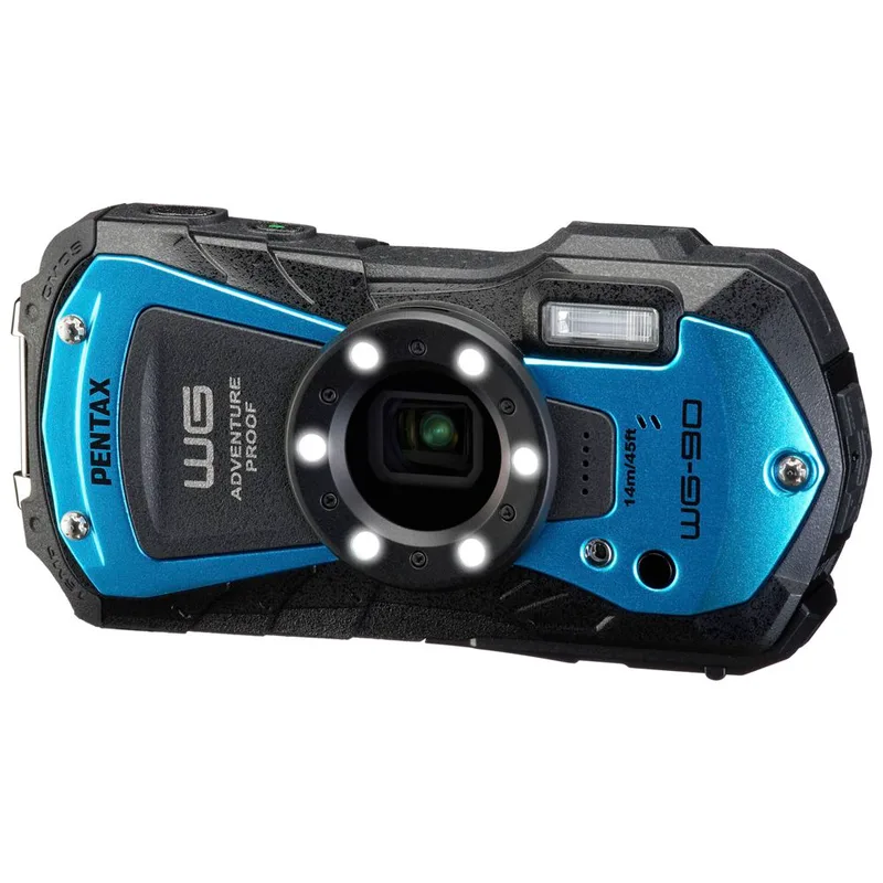 Pentax WG-90 Blue - Ανθεκτική Ψηφιακή Φωτογραφική Μηχανή