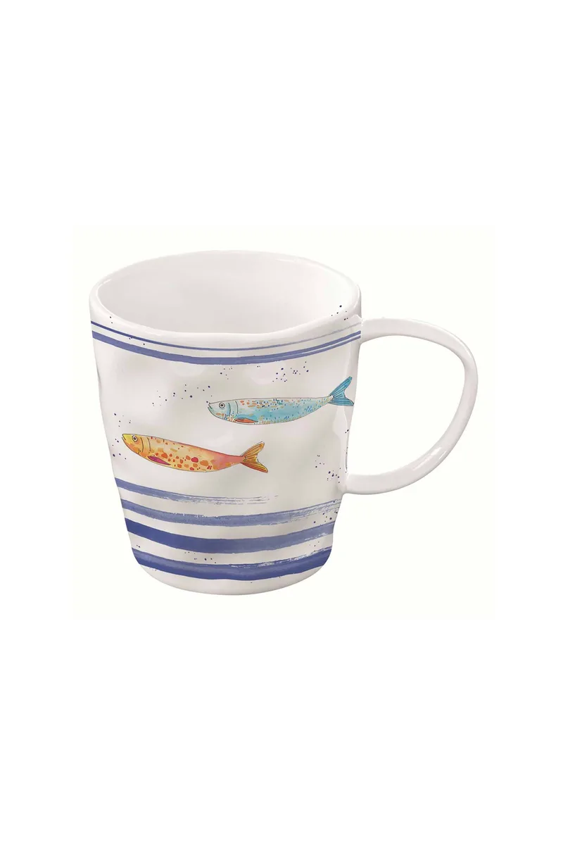 DOMUS HOMUS πορσελάνινη κούπα "Bord De Mer" 350 ml - 20-21-549