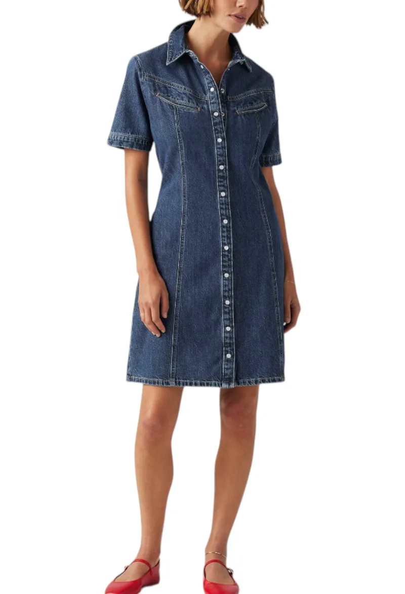 Φόρεμα Levi's Rinoa Denim 001HR0000-00 Γυναικείο