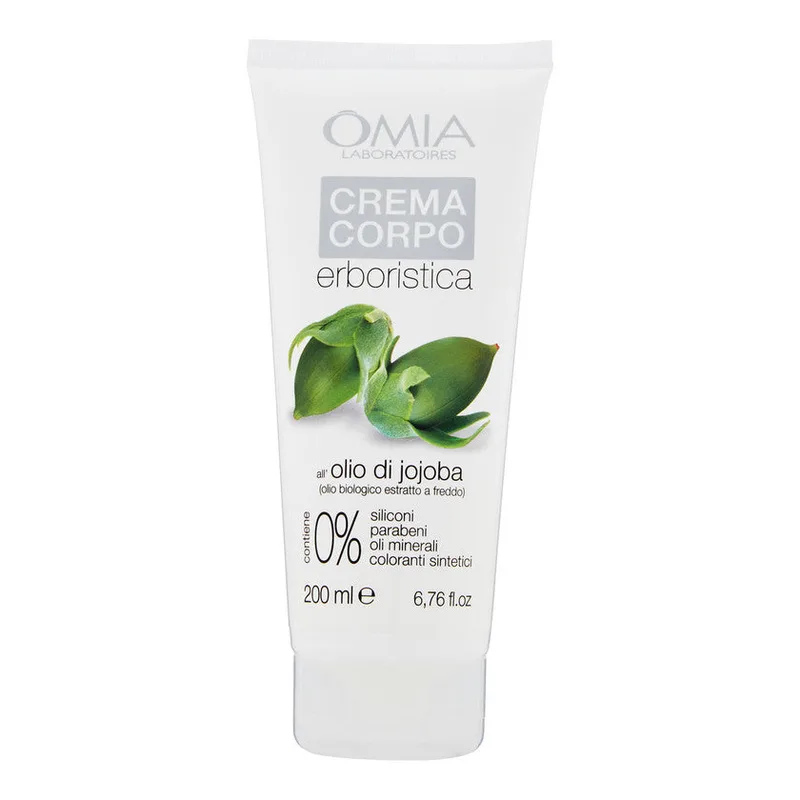 Omia Body Cream Erboristica Restorative And Nourishing Organic Jojoba Oil 200 ml