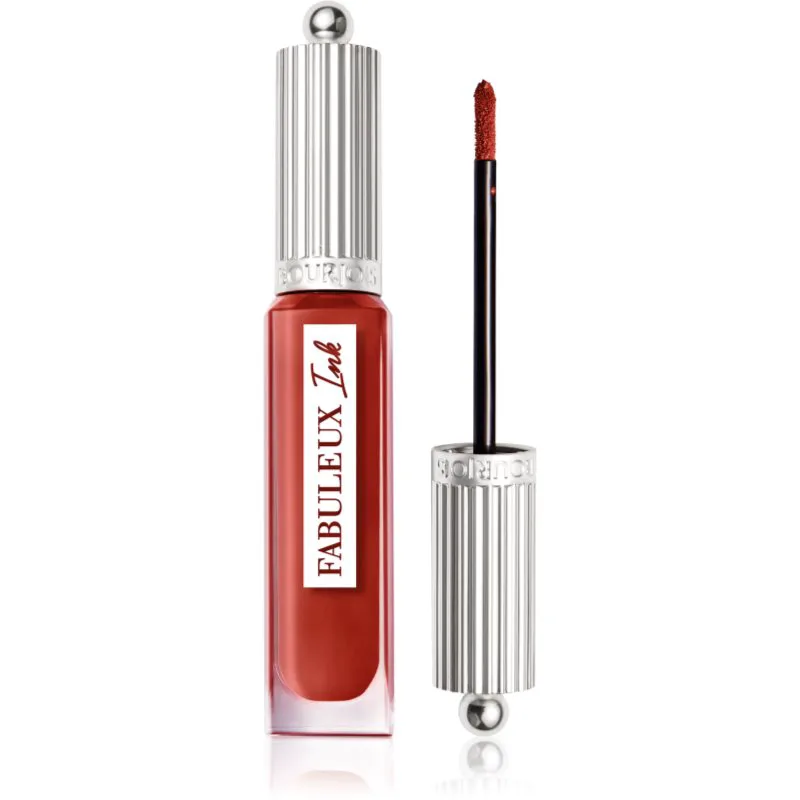 Bourjois Fabuleux Ink υγρό κραγιόν απόχρωση 08 Cinna'mon Amour 3.5 ml
