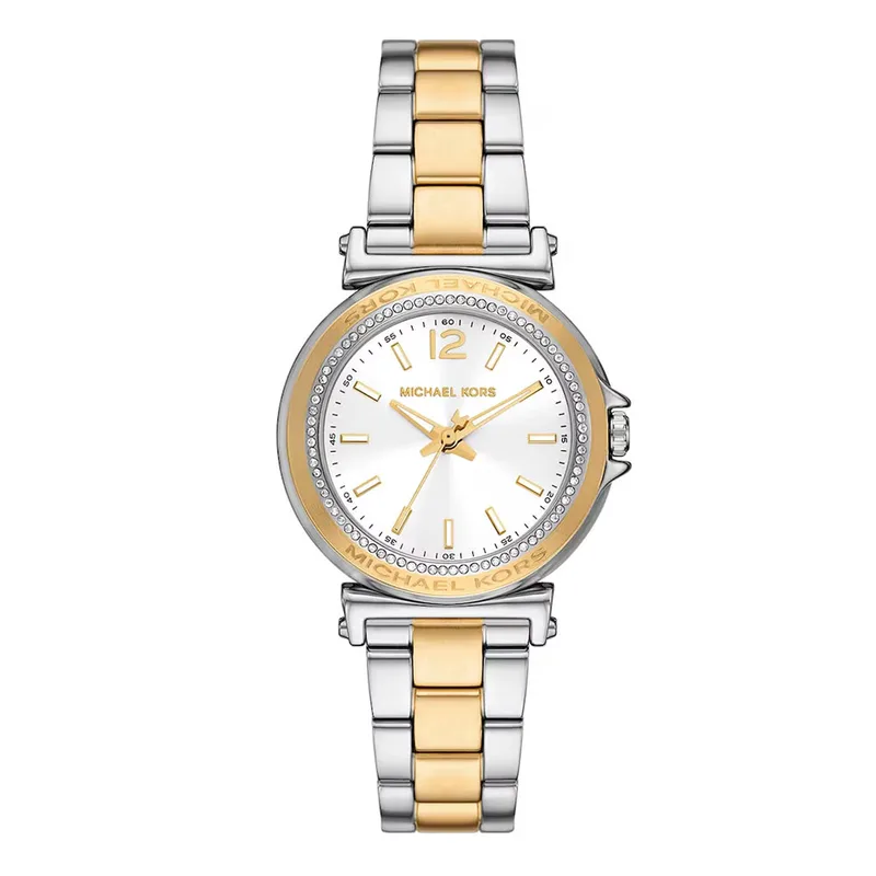 MICHAEL KORS Maren Crystals Two Tone Stainless Steel Bracelet MK7492