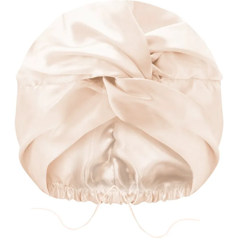 GLOV Double Layer Satin Bonnet τουρμπάνι μαλλιών από σατέν Sparkling Wine 1 τμχ